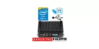 Fanless MiniPC Small Mini Industrial Computer yBOX-X30(1LAN)-I5 4210Y Barebone