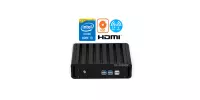 Resistant fanless mini industrial computer with passive cooling MiniPC yBOX-X31-i3 7100U v.3