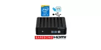 Strengthened fanless mini industrial computer with passive cooling MiniPC yBOX-X31-i3 6100U Barebone