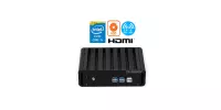 Resistant fanless mini industrial computer with passive cooling MiniPC yBOX-X31-i5 4200U v.3