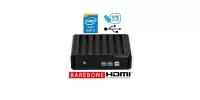 Strengthened fanless industrial mini computer with passive cooling MiniPC yBOX-X31-i5 5200U Barebone