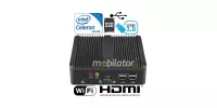 Industrial mini computer with passive cooling MiniPC yBOX-A30X(2LAN)-J1900 v.4