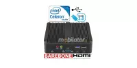 Industrial mini computer with passive cooling MiniPC yBOX-X30A(2LAN+2COM)-N2815 Barebone