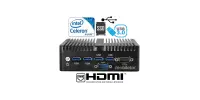 Fanless industrial mini computer MiniPC yBOX-30X(2LAN+2HDMI)-2955U v.1