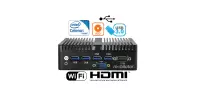 Fanless industrial mini computer MiniPC yBOX-30X(2LAN+2HDMI)-2955U v.3
