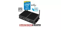 Industrial mini computer with passive cooling MiniPC yBOX X26A (6COM+2LAN)-i5-4200U Barebone