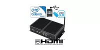 Industrial mini computer with passive cooling MiniPC yBOXA26X( 6COM+2LAN)-2955U v.1