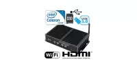 Industrial mini computer with passive cooling MiniPC yBOXA26X( 6COM+2LAN)-2955U v.2