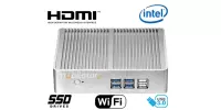 Computer Industry Fanless MiniPC yBOX - X32 - i3 6100U v.2