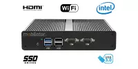 Computer Industry Fanless MiniPC  MiniPC yBOX - X34 (2x LAN, 2x COM) J1900 v.4