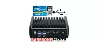 Resilient industrial mini computer with passive cooling IBOX-501 N15 i3-6100U Barebone