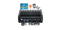 Resilient industrial mini computer with passive cooling IBOX-501 N15 i3-6100U v.2