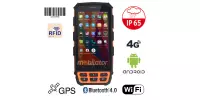 MobiPad C50 v.19 - Wodoodporny terminal danych wyposażony w skaner kodów 1D wraz z technologią RFID 134.2 KHz oraz UHF