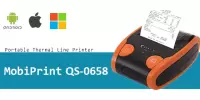 MobiPrint QS-0658 - Industrial mobile thermal printer with bluetooth module (Android / IOS / Windows)