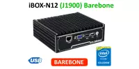 IBOX-N12 (J1900) Barebone - Cheap industrial computer with 4 LAN cards