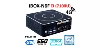 IBOX-N6F i3 (7100U) v.5 - Fanless industrial computer with 4G LTE internet