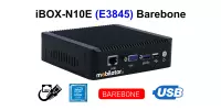 IBOX-N10E (E3845) Barebone - A budget industrial computer with 4 network cards
