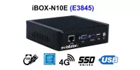 IBOX-N10E (E3845) v.5 - Fanless industrial computer with 4G-LTE wireless network