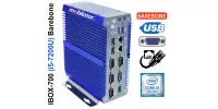 IBOX-700 (7200U) Barebone - Industrial fanless mini computer