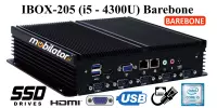 IBOX-205 (i5 - 4300U) Barebone - Wydajny wzmocniony mini komputer przemysłowy
