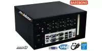 IBOX-ZPC X4(H81) i3-4160 Barebone - Komputer przemysłowy (10x COM + 2x LAN) z pasywnym chłodzeniem