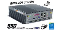 IBOX-206 v.5 - Komputer przemysłowy z pamięcią DDR3, modułem 4G LTE oraz dyskiem SSD