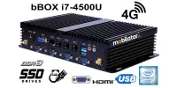 bBOX i7-4500U v.6 - Dustproof mini Industrial computer with 4G LTE technology and 256 GB sSD disk