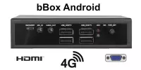bBOX Android v.5 - Resilient industrial computer with ANDROID system and 4G LTE technology