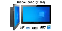 BiBOX-156PC1 (J1900) v.1 - Industrial panel PC with Wifi and IP65 resistance standard for screen (1xLAN, 6xUSB)