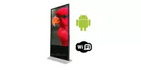 HyperView 65 v.1 - Free-standing panel, 65 inches with android 7.1 and wifi and bluetooth