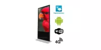 HyperView 65 v.4 - Touch panel with 65-inch screen (capacitive touch), wifi, Android 7.1 and 4G