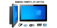 BiBOX-156PC1 (i7-3517U) v.1 - 15-calowy wytrzymały przemysłowy komputer z ekranem dotykowym i i7