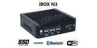IBOX N3 v.3 - Resistant miniPC with Intel Celeron processor, 4GB RAM, 128GB SSD, 4x USB 2.0, 2x USB 3.0 and 2x RJ-45 LAN, 1x VGA