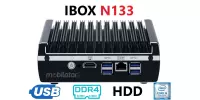 IBOX N133 v.7 - A small miniPC with a SATA disk with a capacity of 500GB HDD and 4GB RAM DDR4 and 4x USB 3.0