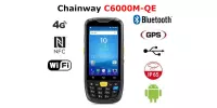 Chainway C6000M-QE v.1 - Resilient warehouse scanner with NFC module, octa-core processor, 3GB RAM and 32GB ROM