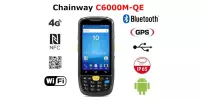 Chainway C6000M-QE v.3 - Industrial warehouse terminal with Honeywell N6603 2D scanner, 3GB RAM and 32GB ROM, NFC and GPS module, resistant to 2m drops