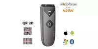 MobiScan H66W - mobilny skaner kodów kreskowych i QR (1D/2D - CMOS) - do łączenia ze smartfonem, tabletem, laptopem, komputerem stacjonarnym - połączenie poprzez: kabel USB, Bluetooth i radiowo (2.4GHz)
