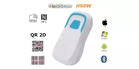 MobiScan H68W - portable lightweight mini 2D barcode scanner (connection via Bluetooth and RF wireless)
