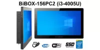 BiBOX-156PC2 (i3-4005U) v.2 - Industrial panel with WiFi module and IP65 screen resistance standard (2xLAN, 4xUSB)