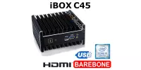 iBOX C45 v.1- Przemysłowy miniPC z procesorem Intel Core i5, złączami RJ-45, USB i mini DP oraz Audio