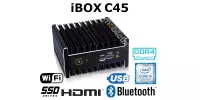 iBOX C45 v.2- miniPC z dwurdzeniowym procesorem Intel Core i5, 8GB RAM DDR4, 256GB SSD M.2 i portami USB, RJ-45, mini DP