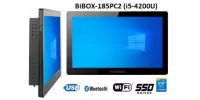 BiBOX-185PC2 (i5-4200U) v.8 - Nowoczesny panelowy komputer z dotykowym ekranem, WiFi i rozszerzonym dyskiem SSD (512 GB)