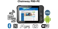 Chainway P80-PE v.6- Przystosowany do przemysłu tablet ze specjalnymi przyciskami kierunkowymi, skanerem kodów kreskowych 2D oraz NFC 
