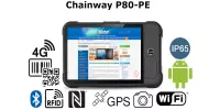 dla przemysłu tablet wodoszczelny jasny wyświetlacz praktyczny  Chainway P80