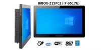 BiBOX-215PC2 (i7-3517U) v.2 - Pancerny wodoodporny panel przemysłowy z normą odporności IP65 oraz WiFi