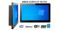 BiBOX-215PC2 (i7-3517U) v.5 - Strong panel computer with touch screen, IP65 resistance, WiFi and extended SSD (512 GB)