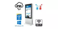 NoMobi Trex 55W v.6 - wodoodporny ekiosk multimedialny - 55 cali wyświetlacz Full HD, z regulacją temperatury wewnątrz obudowy, Windows 10 (dostawa morska - 2,5 miesiąca)