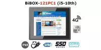 BiBOX-121PC1 (i5-10th) v.5 - Shockproof reinforced panel (512 GB SSD), 4G technology, touch screen, resistance IP65 and 16 GB RAM