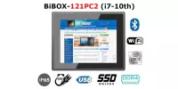 BiBOX-121PC2 (i7-10th) v.3 - Rugged computer panel - 12 inches with WiFi module, Bluetooth, 8 GB RAM, 512 GB SSD, 2xLAN, 4xUSB
