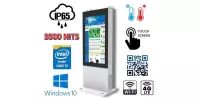 QR skaner kodów kreskowych 2D procesor Intel Core i5Trex 86 cali dotyk Windows 10 PRO IP65 WiFi